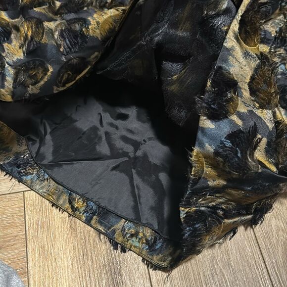 MARNI Silk Printed Polka Dot Fringe Runway Shift - Picture 4 of 8